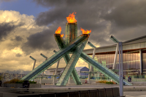2010 Winter Olympic Outdoor Cauldron HDR