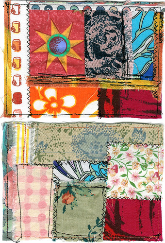 Fabric Postcards (Photo by iHanna - Hanna Andersson)