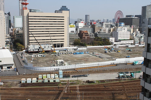 大阪梅田の再開発をじっくりと定点観測してみるブログ | プレハブ建設 