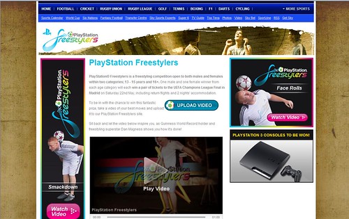 Freestylers website