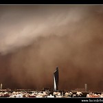 Kuwait - Right Place & Right Time - Al-Sarrayat Sand Storm over Kuwait City