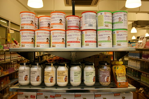 Organic baby formula and cereals