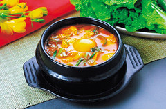 sundubu-jjigae, Spicy Soft Tofu Stew