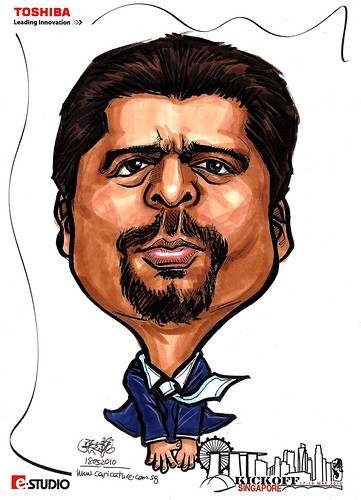 Caricature of Yaqub