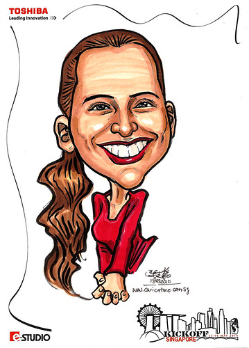 Caricature of shelly