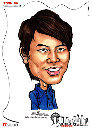 Caricature of Andy