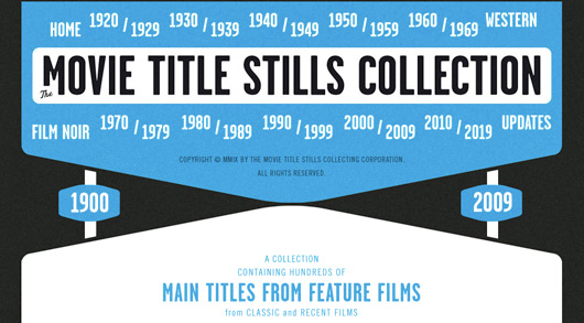 Movie Title Stills Collection
