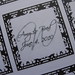 Black Damask with Initial Wedding Favor Stickers Labels <a style="margin-left:10px; font-size:0.8em;" href="http://www.flickr.com/photos/37714476@N03/4639644842/" target="_blank">@flickr</a>