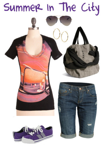 Polyvore: Summer In The City