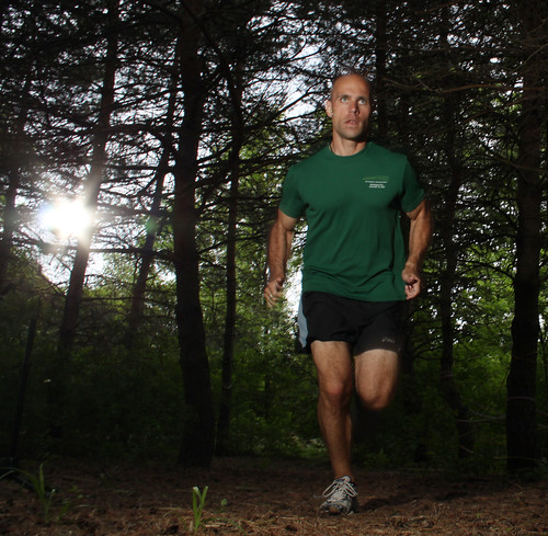Running in the woods: Cam