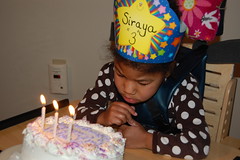 Siraya and her Brithday Cake