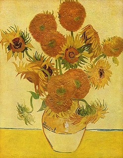 van Gogh-Vase with Fifteen Sunflowers