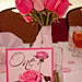 Pink Rose Wedding Table Number - Customer Photo <a style="margin-left:10px; font-size:0.8em;" href="http://www.flickr.com/photos/37714476@N03/4276901142/" target="_blank">@flickr</a>