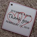 Red Double Hearts Custom Wedding Favor Tag <a style="margin-left:10px; font-size:0.8em;" href="http://www.flickr.com/photos/37714476@N03/4276970284/" target="_blank">@flickr</a>