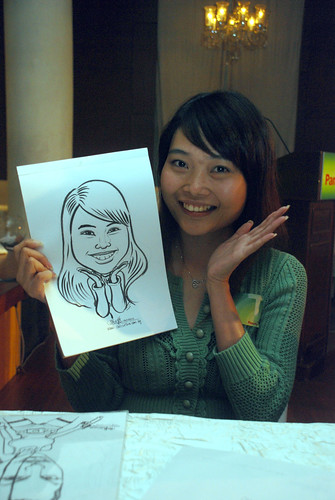 Caricature live sketching for GSK - 1a