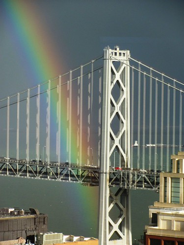 bay bridge rainbow 4