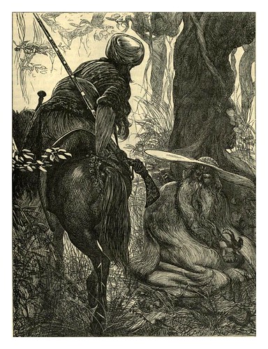 017-El principe Bahman y el derviche-A.B. Hougston-Dalziel's Illustrated Arabian nights' entertainments (1865)