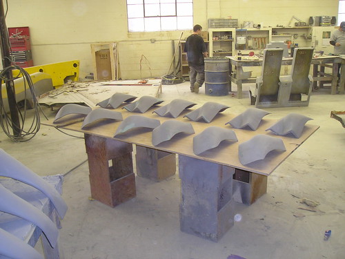 Timberliner fenders in production