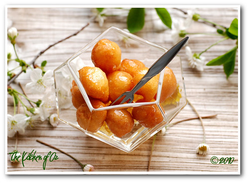 Fritters in Honey Syrup