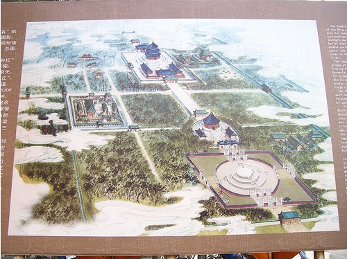 Beijing Temple of Heaven Map