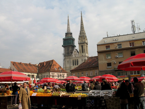 Zagreb Market - Croatia