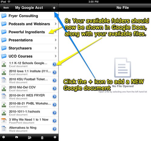Step 8: Office2 Pro on the iPad