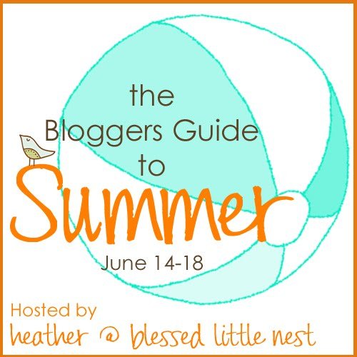 the bloggers guide to summer button copy