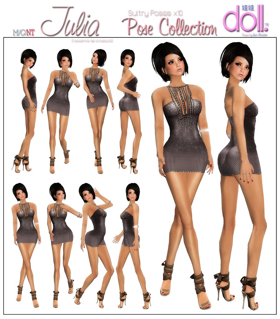 [doll.]™ Julia Pose collection
