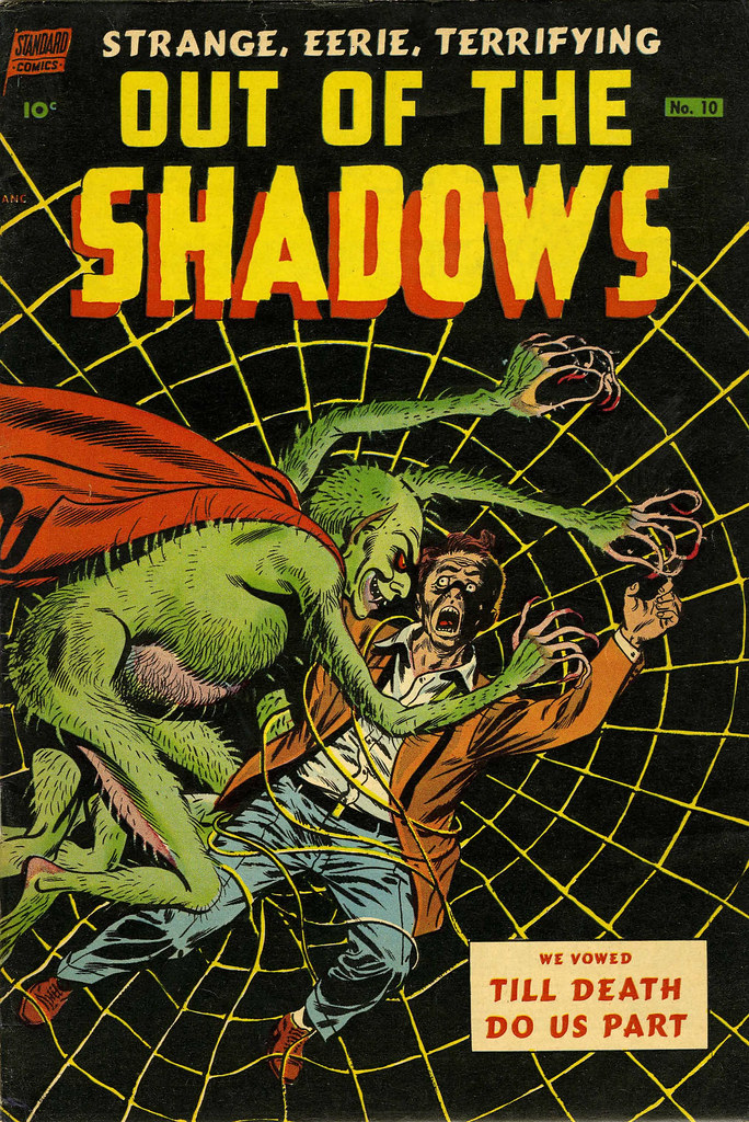Out Of The Shadows #10 Mike Sekowsky Cover Art(Standard, 1953) 