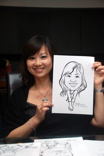 Caricature live sketching for Johnson & Johnson - 15