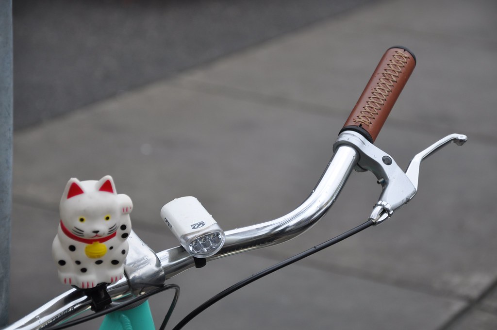 Hello Kitty on Bicycle