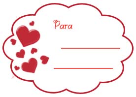 imprimir tarjetas del dia de los enamorados san valentin