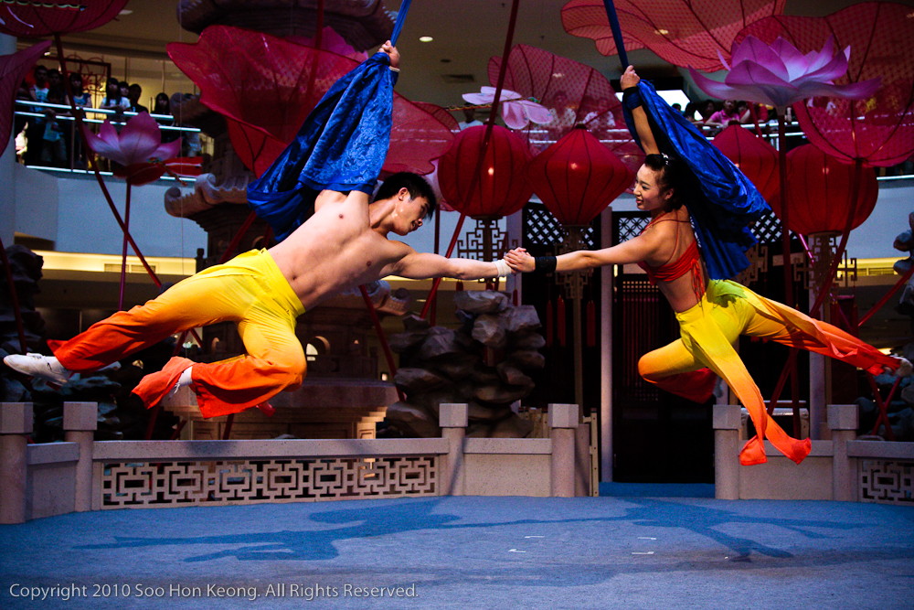 Spectacular GuangXi Acrobatic Show @ Mid Valley, KL, Malaysia