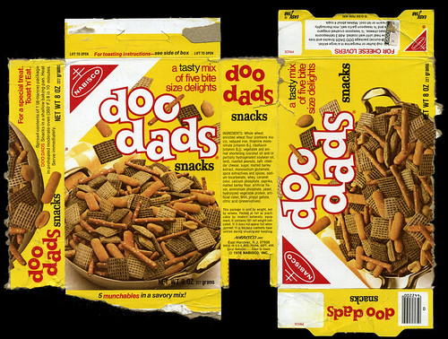 Nabisco - Doo Dads snack mix box - 1976