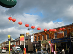Chinese New Year decorations in Bray