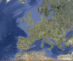 google earth europe