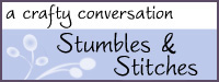 Stumbles & Stitches Button
