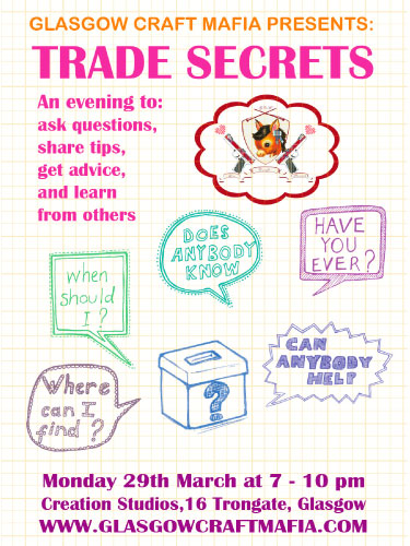 Trade Secrets flyer