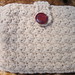 Crocheted tan bag