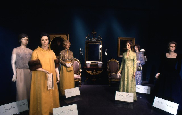 The First Ladies Collection exhibit 1986-1989 by national museum of american history