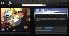 Nonno vito skyping, on RAI TG1 homepage