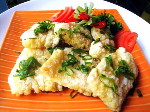 Little Asia Restaurant's Crispy Codfish