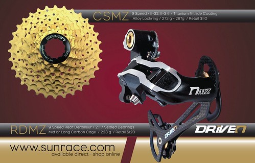 SunRace Mountain Bike Komponenten 2010