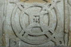Romanesque font Aston Le Walls