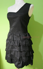 black demin tanga dress