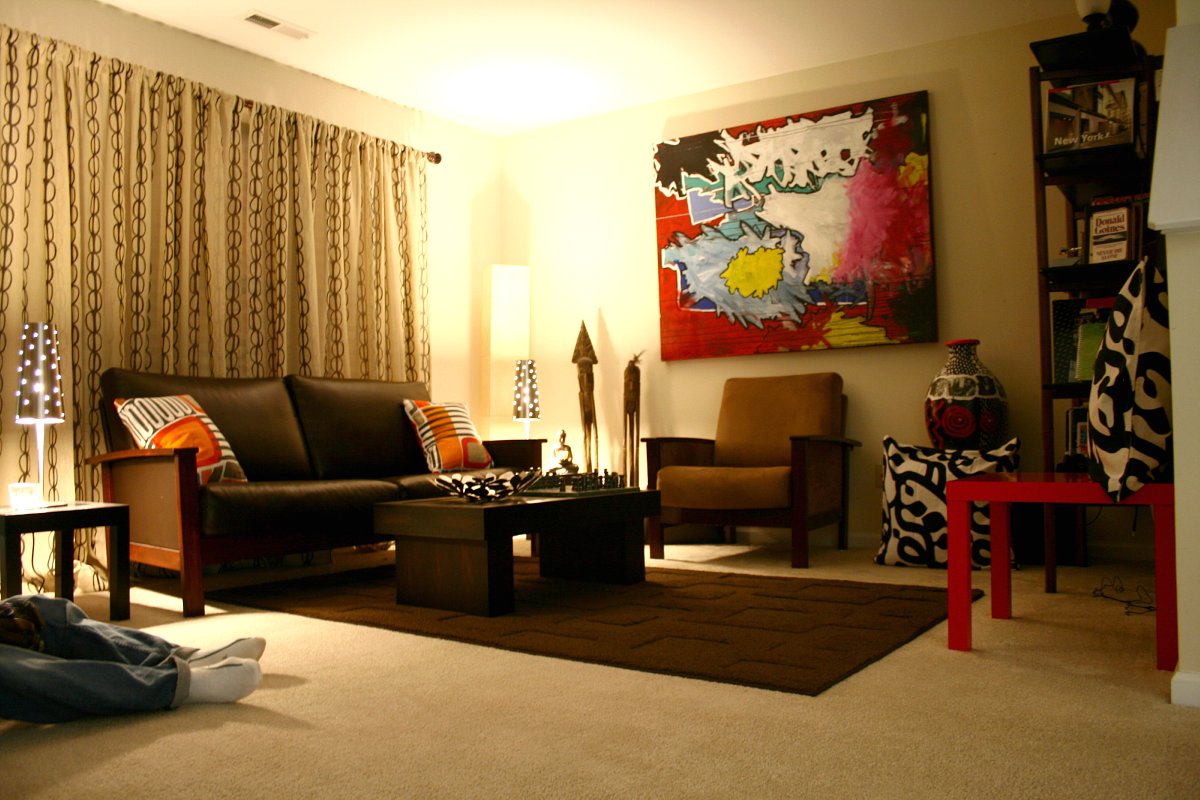 SingleBubblePop: rachel's living room makeover