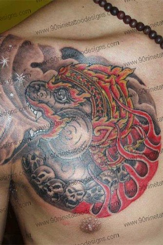 Lower Back Tattoo Designs For Men 