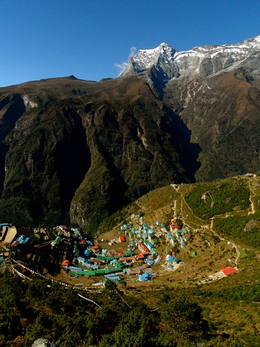 Namche from up high