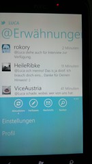 Windows Phone 7 Twitter