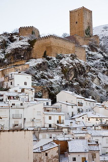 Nieve en el Castillo de la Yedra (Cazorla)